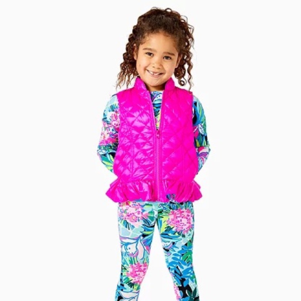***NWT*** Lilly Pulitzer girls Melanie reversible vest